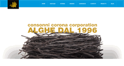 Desktop Screenshot of consonnicorona.com
